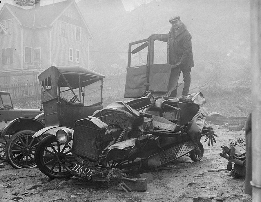 Фотогалерея аварий начала XX века (7)