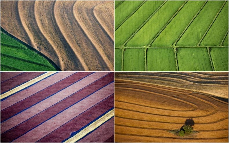 Воздушные фотографии сельскохозяйственных угодий (1)
