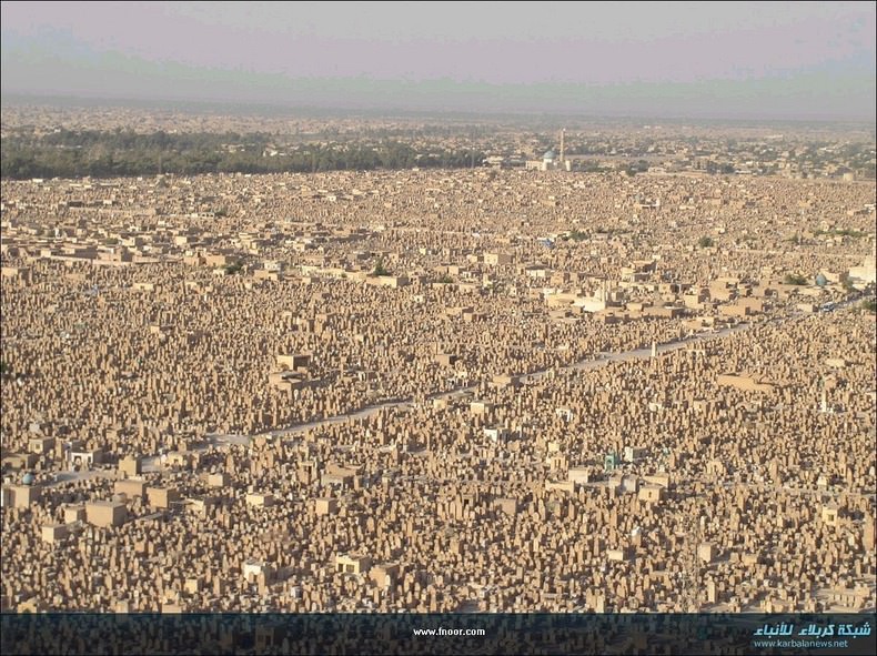 Самое большое кладбище в мире: Вади-ус-Салама (1)