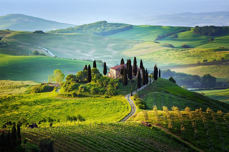 красивые пейзажи Италии