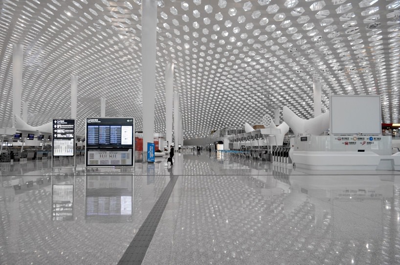 Удивительный терминал международного аэропорта Шэньчжэнь (21)