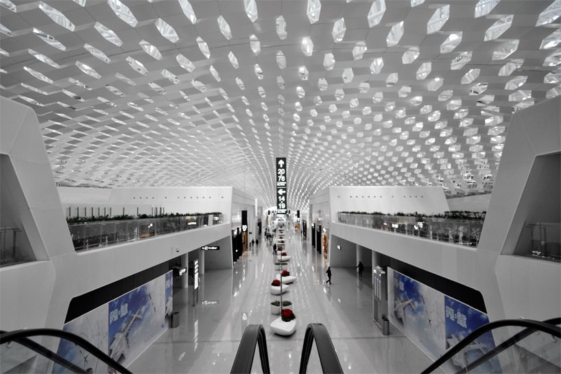 Удивительный терминал международного аэропорта Шэньчжэнь (13)