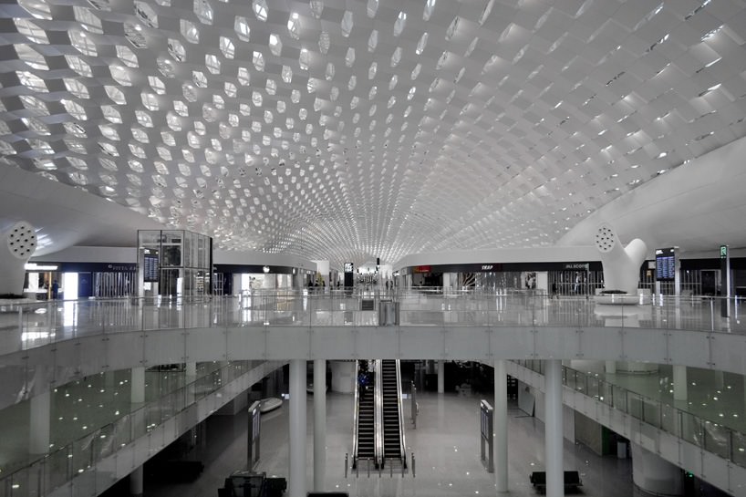 Удивительный терминал международного аэропорта Шэньчжэнь (12)