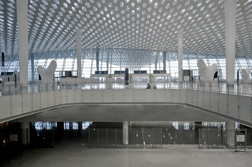 Удивительный терминал международного аэропорта Шэньчжэнь (4)