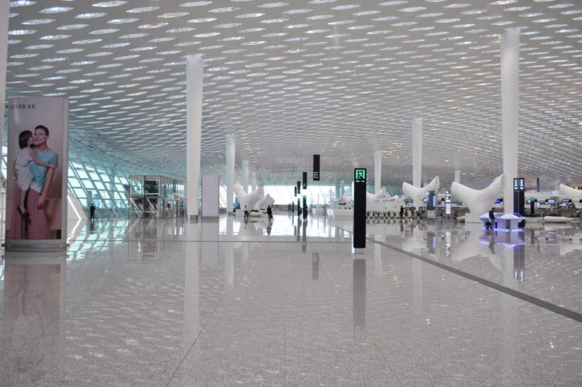 Удивительный терминал международного аэропорта Шэньчжэнь (2)