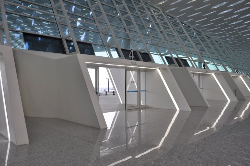 Удивительный терминал международного аэропорта Шэньчжэнь (1)
